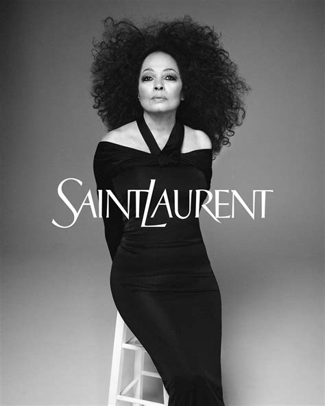 diana ross ysl|diana ross st laurent.